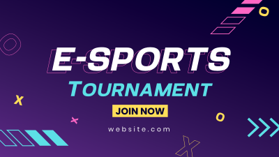 E-Sports Tournament Facebook event cover Image Preview