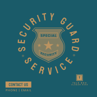 Top Badged Security Instagram Post Design