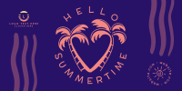 Hello Summertime Twitter post Image Preview