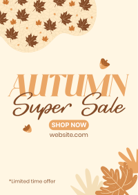 Autumn Season Sale Poster Design