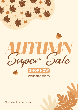 Autumn Season Sale Poster Image Preview