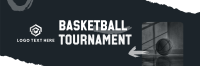 Basketball Tournament Twitter Header Design