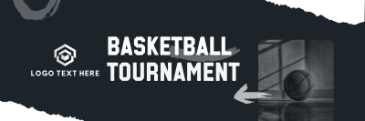 Basketball Tournament Twitter header (cover) Image Preview