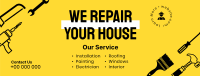 Your House Repair Facebook cover Image Preview