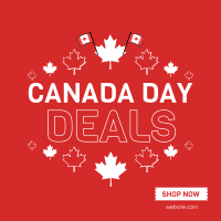 Canada Day Deals Instagram post Image Preview