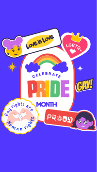 Proud Rainbow Instagram Story Design