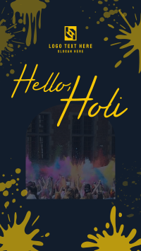 Holi Color Festival Instagram Reel Design