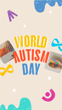 World Autism Day TikTok video Image Preview
