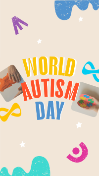 World Autism Day TikTok Video Design