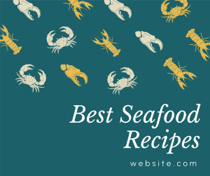 Seafood Recipes Facebook post Image Preview