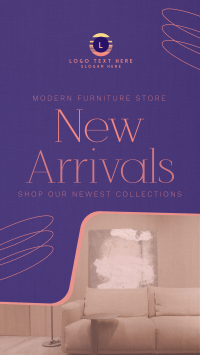 Minimalist Furniture Store Instagram reel Image Preview