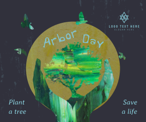 Creative Arbor Day Facebook post Image Preview