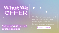 Offer Services Modern Facebook event cover Image Preview