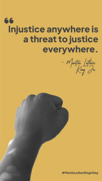 Martin Luther King Empowerment Instagram Story Design