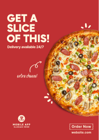Pizza Slice Poster Image Preview