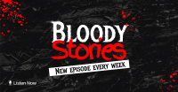 Bloody Stories Facebook Ad Design