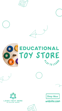 Educational Toy Store Instagram story Image Preview