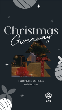 Gifts & Prizes for Christmas Instagram Reel Design