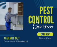 Commercial Pest Exterminator Facebook Post Design