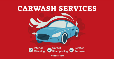 Carwash Services List Facebook ad Image Preview