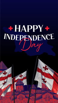 Happy Independence Day Georgia! TikTok Video Image Preview