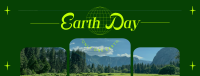 Earth Day Minimalist Facebook cover Image Preview