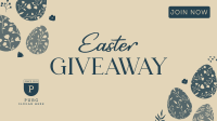 Easter Egg Giveaway Facebook event cover Image Preview