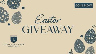 Easter Egg Giveaway Facebook event cover Image Preview