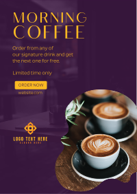 Early Morning Coffee Flyer Image Preview