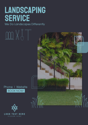 Landscaping Service Poster Image Preview