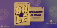 Generic Weekend Sale Twitter Post Design