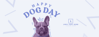 Sleepy Pug Facebook cover Image Preview