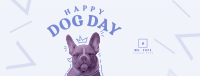 Sleepy Pug Facebook Cover Image Preview