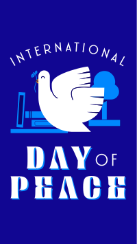 Simple Peace Day Video Image Preview