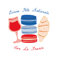 French Food Illustration Instagram post Image Preview