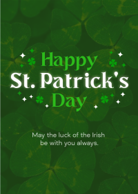 Sparkly St. Patrick's Poster Design