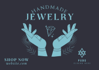 Customized Jewelry Postcard Image Preview