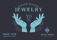 Customized Jewelry Postcard Image Preview