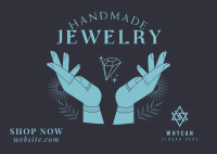 Customized Jewelry Postcard Image Preview