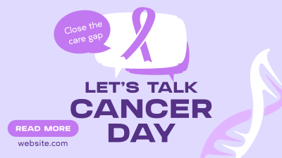 Cancer Awareness Discussion Facebook event cover Image Preview