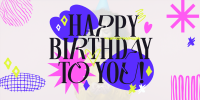 Quirky Birthday Celebration Twitter post Image Preview