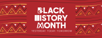 Black History Celebration Facebook cover Image Preview