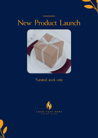 New Product Launch Poster Image Preview