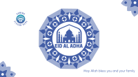 Eid Al Adha Frame Facebook Event Cover Design