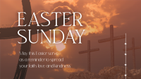 Easter Holy Cross Reminder Video Image Preview