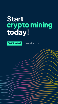 Crypto Mining Facebook story Image Preview