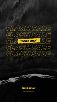Flash Sale Yellow Instagram story Image Preview