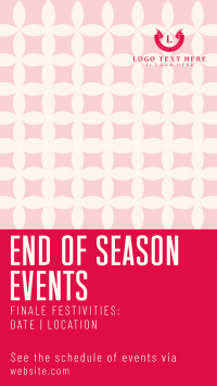 Modern Agnostic Season End Events Facebook Story Design