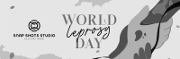 Happy Leprosy Day Twitter header (cover) Image Preview