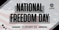 Freedom Day Flag Facebook Ad Design
